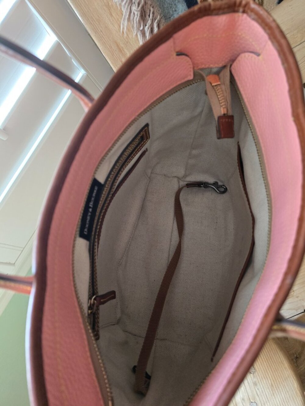 Dooney & Bourke Pebble Grain Handle Tote - Picture 10 of 16